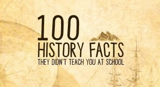 100 Crazy History Facts They Didn't Teach You In School