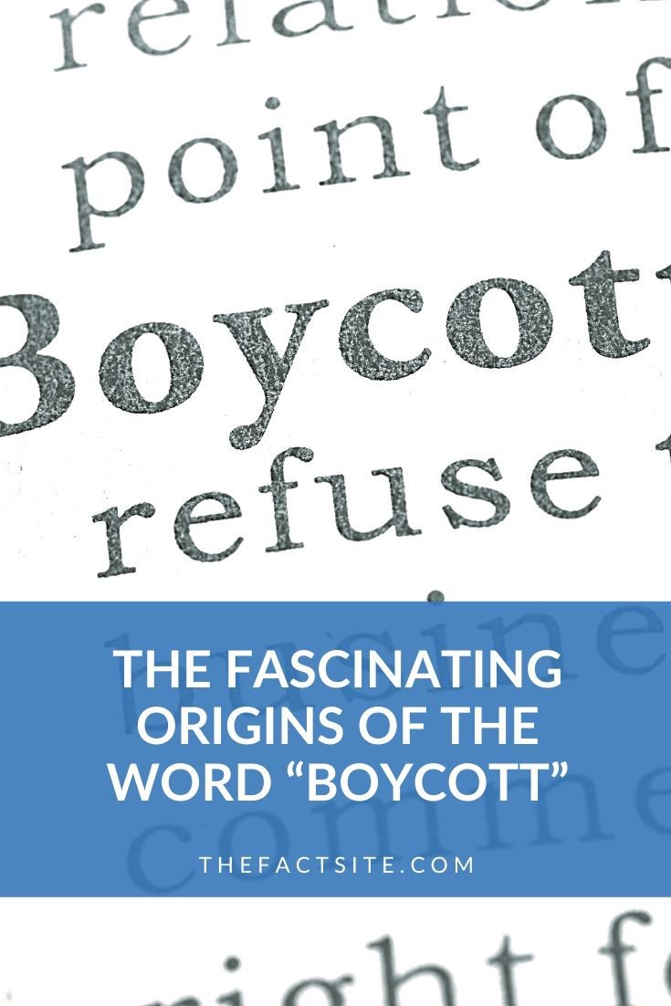 The Fascinating Origins of the Word "Boycott"