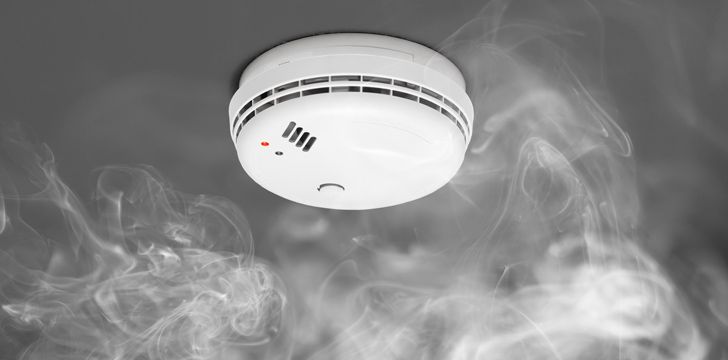 There is a smoke alarm for the deaf.