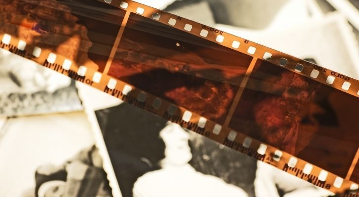 The term “footage” comes from films being measured in feet when being edited in the early days of filmmaking.