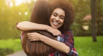 The health benefits of hugging