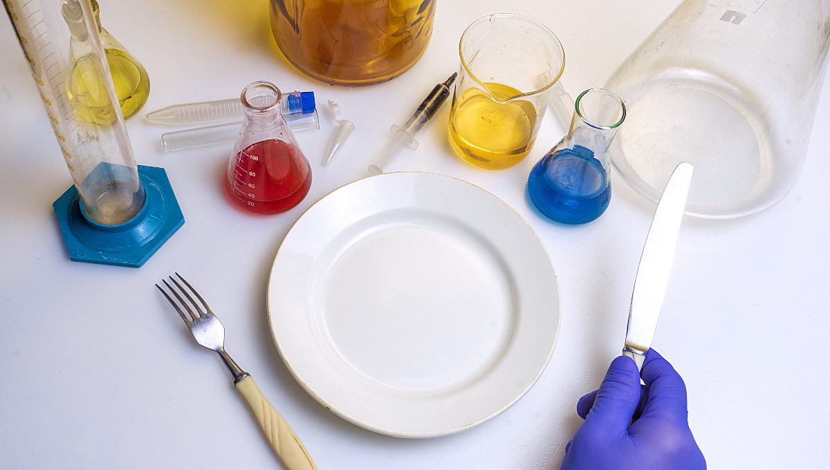 illustration chemicals chemistry in food