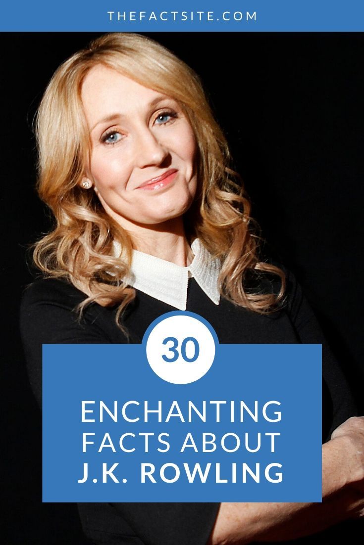 30 Enchanting Facts About J.K. Rowling