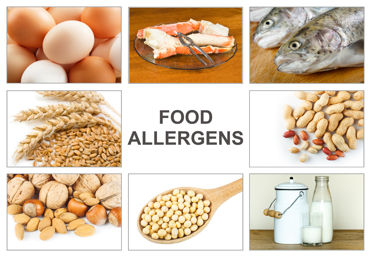 known allergens for labels