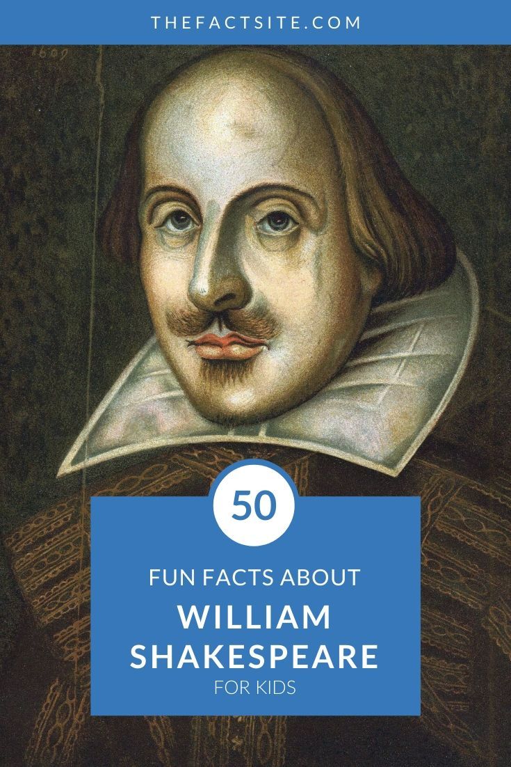 50 Fun Facts About William Shakespeare For Kids