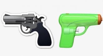 Water Pistol Emoji Replaces Gun
