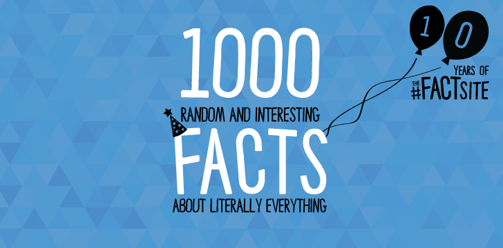 1000 Random & Interesting Facts About Literally Everything